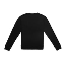 Load image into Gallery viewer, Black Hemp Sweatshirt Product Back
