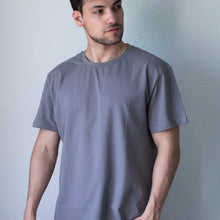 Load image into Gallery viewer, Gray Hemp T-Shirt Front View
