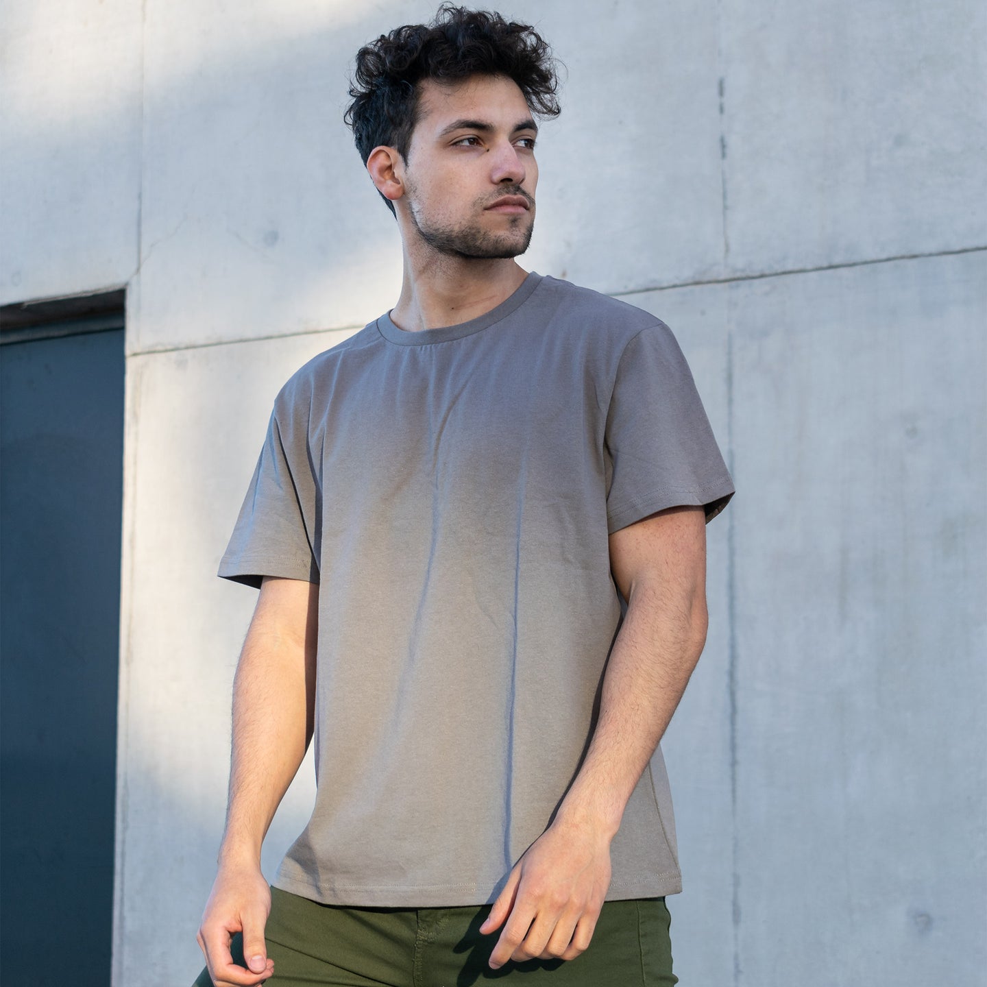 Gray Hemp T-Shirt Main View